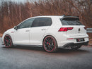 Maxton Design Gloss Black Side Skirts Diffusers V3 VW Golf 8 GTI / GTI Clubsport / R-Line (2020-)