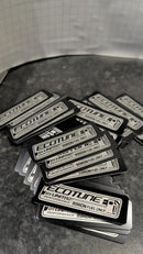 Unit 82 / ecotune - 99 ron only fuel plaque