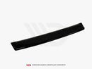 Maxton Design Gloss Black Central Rear Splitter VW Golf Mk7 R Estate (Without A Vertical Bar) (2013-2016)