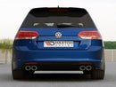 Maxton Design Gloss Black Rear Side Splitters VW Golf Mk7 R Estate (2013-2016)