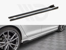 Maxton Design Gloss Black Side Skirts Diffusers V.2 VW Golf R Mk7 (2013-2016)