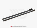 Maxton Design Gloss Black Side Skirts Diffusers V.2 VW Golf R Mk7 (2013-2016)