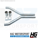 HG MOTORSPORT BULL-X 2.75" NON-RES CENTRE MID PIPES DELETE FOR AUDI RS4 RS5 B9